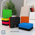 30 Pack Dry Erase Erasers Assorted Colors Magnetic Whiteboard Erasers - Image 5