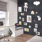 Smarpau Large Cork Board for Walls, 12 Pack Slat Felt Wall Tiles - Image 5