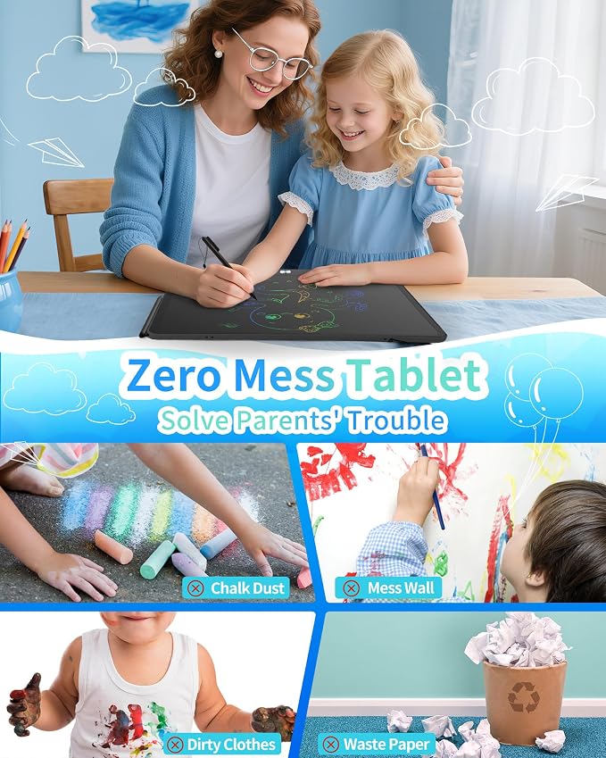 Rechargeable LCD Writing Tablet - Image 7
