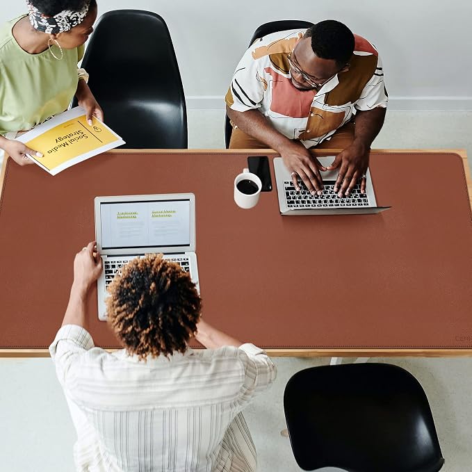 CENNBIE Leather Desk Mat - Image 4