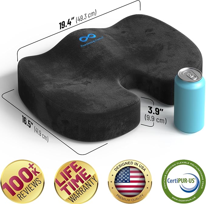Everlasting Comfort Doctor Recommended Memory Foam Seat Cushion - Image 9