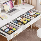 Marbrasse 3 Packs Desk Drawer Organizers, Metal Mesh Dividers Desk Drawer - Image 5
