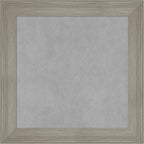 Amanti Art Grey Framed Magnetic Board 20x20 Small Vision Board by AmantiArt