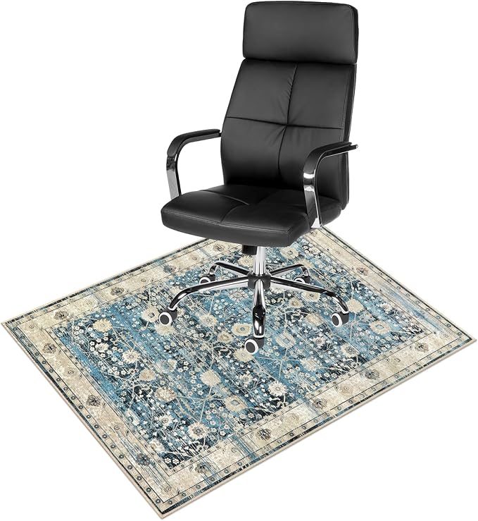 Anidaroel Home Office Chair Rug by Anidaroel