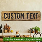 Custom Sign, Custom Street Sign, 11 Font Colors, 13 Font Styles, 4 Hole Options - Image 4