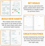 Wyze Planner Undated Daily Planner – 1-Year B5 Productivity Organizer - Image 3