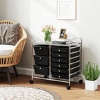 GOFLAME 9-Drawer Rolling Storage Cart, Mobile Utility Cart - Image 9