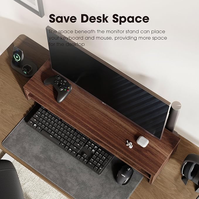 Fenge Monitor Stand, 31.5 Inch Computer Monitor Riser - Image 5