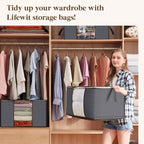 Lifewit 12 Pack Clothes Storage Bins - Image 9