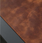 TORONATA Jersey Genuine Calfskin Leather Desk Pad, Office Desk Mat - Image 3