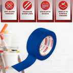 XFasten Professional Blue Painters Tape, Sharp Edge Line Technology, 1.5 Inches - Image 2