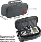 JOINPRO Pencil Case, Large Capacity Pencil Case Organizer; Double Zipper - Image 2