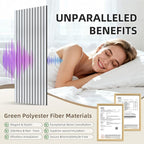TO-TH Wood-Look Acoustic Panel, 4 Pack 47.2” x 23.6” Soundproof Wall Panels - Image 3