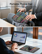 TECKNET Shortcut Mouse Pad for Excel Word PowerPoint Windows, Non-Slip - Image 6