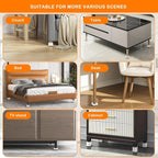 shouwuhho 8 Pack Furniture Risers Adjustable Bed Risers Heavy Duty Lifts Height - Image 5
