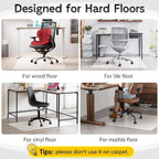 HOMEK Office Chair Mat for Hardwood Floor, Easy Glide, Protects Hard Surfaces - Image 7