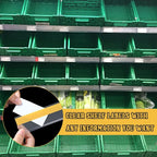 Fainne 25 Pcs Shelf Label Strips 1.25''H x 27 L Self Adhesive Shelf Label - Image 5