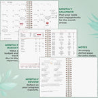 PLANBERRY Large Hourly Schedule Planner Premium – Undated Organizer - Image 4