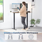 VIVO Electric 60 x 30 in Standing Desk, Memory Height Adjustment, 1B Series - Image 4