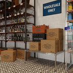 Regal Altair 24" Deep x 36" Wide x 14" Height Wire Shelving Kit | 1-Tier | NSF - Image 7