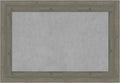 Amanti Art Grey Framed Magnetic Board 27x39 Large Vision Board by AmantiArt