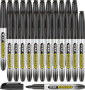 SFAIH Black Permanent Markers Bulk by SFAIH