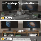 BONTEC Dual Monitor Stand Riser - Image 2