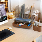 Simple Houseware Mesh Desk Organizer - Image 7