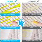V-Opitos 30 Pack Yellow Highlighters, No Bleed Bright Highlighters - Image 5
