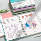 EMSHOI A4 Spiral Dotted Notebook - Image 6