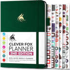 Clever Fox Planner 2nd Edition – Colorful Weekly & Monthly Goal Planner by CleverFox