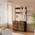 YKVIQBY 8 Drawer Dresser with 6 Double Hooks, 68.9" Tall Closet Organizer and by YKVIQBY