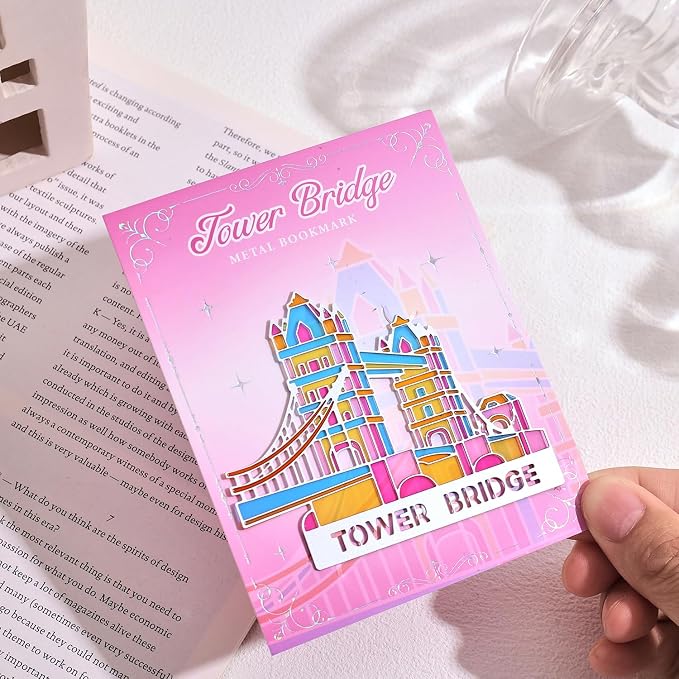 Metal Bookmarks with Transparent Design - Image 9