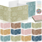 Cinrobiye 24 Pcs Boho Privacy Folders Standard by Cinrobiye