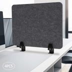 4pcs Privacy Panels, Standing Desk Divider, Desktop Office Furniture Partitions - Image 7