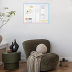 Mr. Pen- 4" x 12" Magnetic Dry Erase to Do List, Neon Style, 4X Dry Erase to Do - Image 8