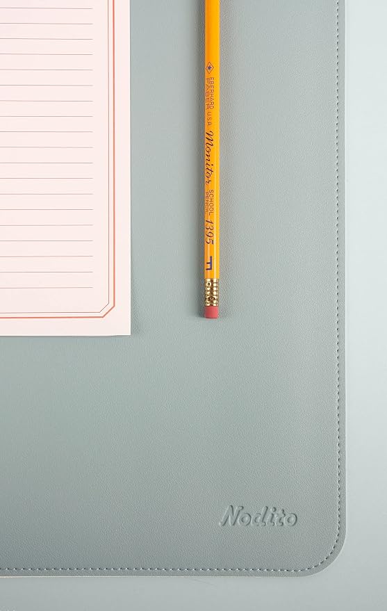 NODITO Dual-Sided Leather Desk Pad, Blotter - Image 6