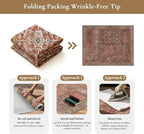 GENIMO 2x5 Runner Rugs for Hallway, Machine Washable Non Slip Vintage Rugs - Image 9