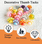 30 pcs Cat Paw Push Pins, Cute Animal Decorative Thumbtacks, Cartoon Drawing - Image 6