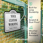 Custom Outdoor Decorative Metal Signs, Personalized Aluminum, Waterproof - Image 6