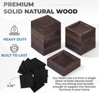 Bed Risers, Furniture Risers Can be Adjusted to 2'' 3''or 4'', Lifts Furniture - Image 3