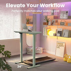 HUANUO 32" Small Electric Standing Desk Adjustable Height, 4 Memory Height - Image 8