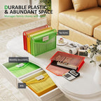 ThinkTex Plastic Expanding File Folder, Transparent envelopes - Image 3