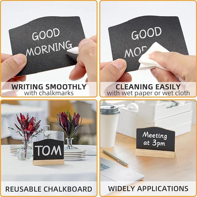 ALOTCHE Mini Chalkboard Signs - Image 3