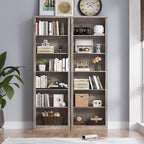 BORNOON 75" Tall Bookshelf, 6-Tier Floor Standing Bookcase - Image 4