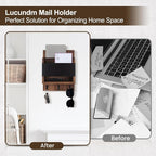 Lucundm Key and Mail Holder for Wall, Key Holder - Image 6