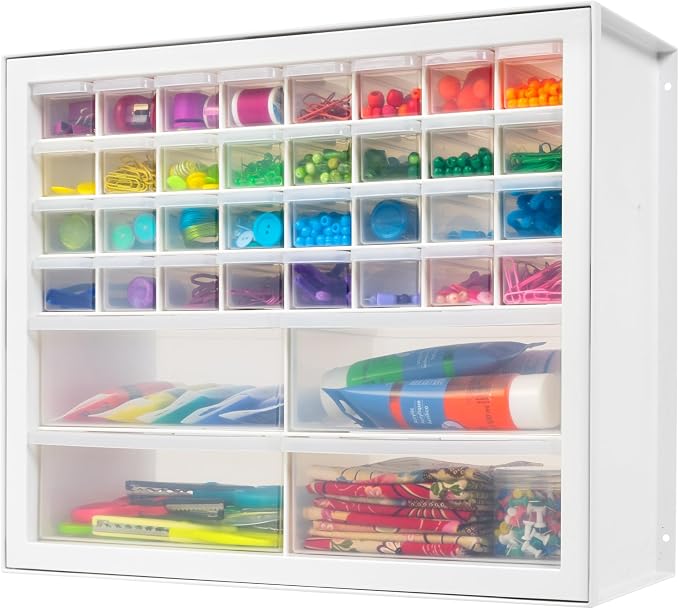 IRIS USA Screw Tool Organizer Small Parts Cabinet Chest, 36-Drawer Hardware by IRISUSA