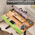 Kingant 55 x 30 Inch Electric Standing Desk - Image 3