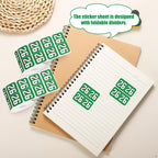 1000pcs 2026 Year Stickers, 3/4x1-1/2 Inch 26 Year Colored Self-Adhesive - Image 4
