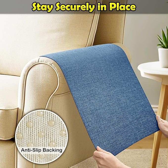Couch Arm Covers, Waterproof Armrest Cover - Image 5